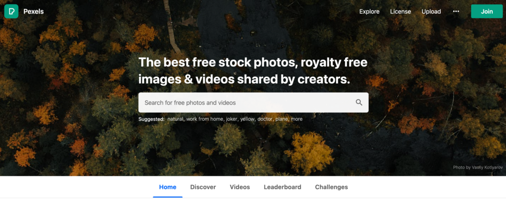 pexels site