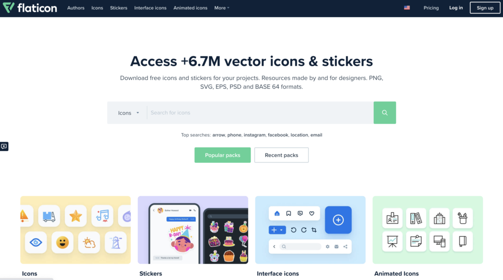 flaticon site