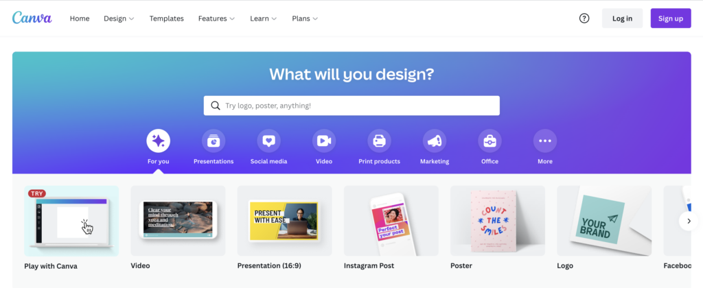 canva site